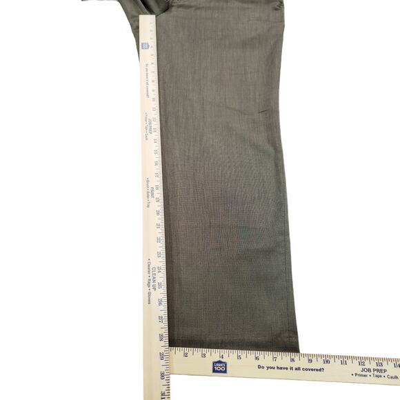 Louis Raphael 32x30 Tailored Fit Dress Pants Mens Brown Flat Front - Picture 4 of 10